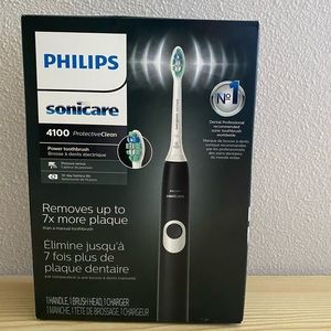 NEW Philips Sonicare 4100 - Black/White